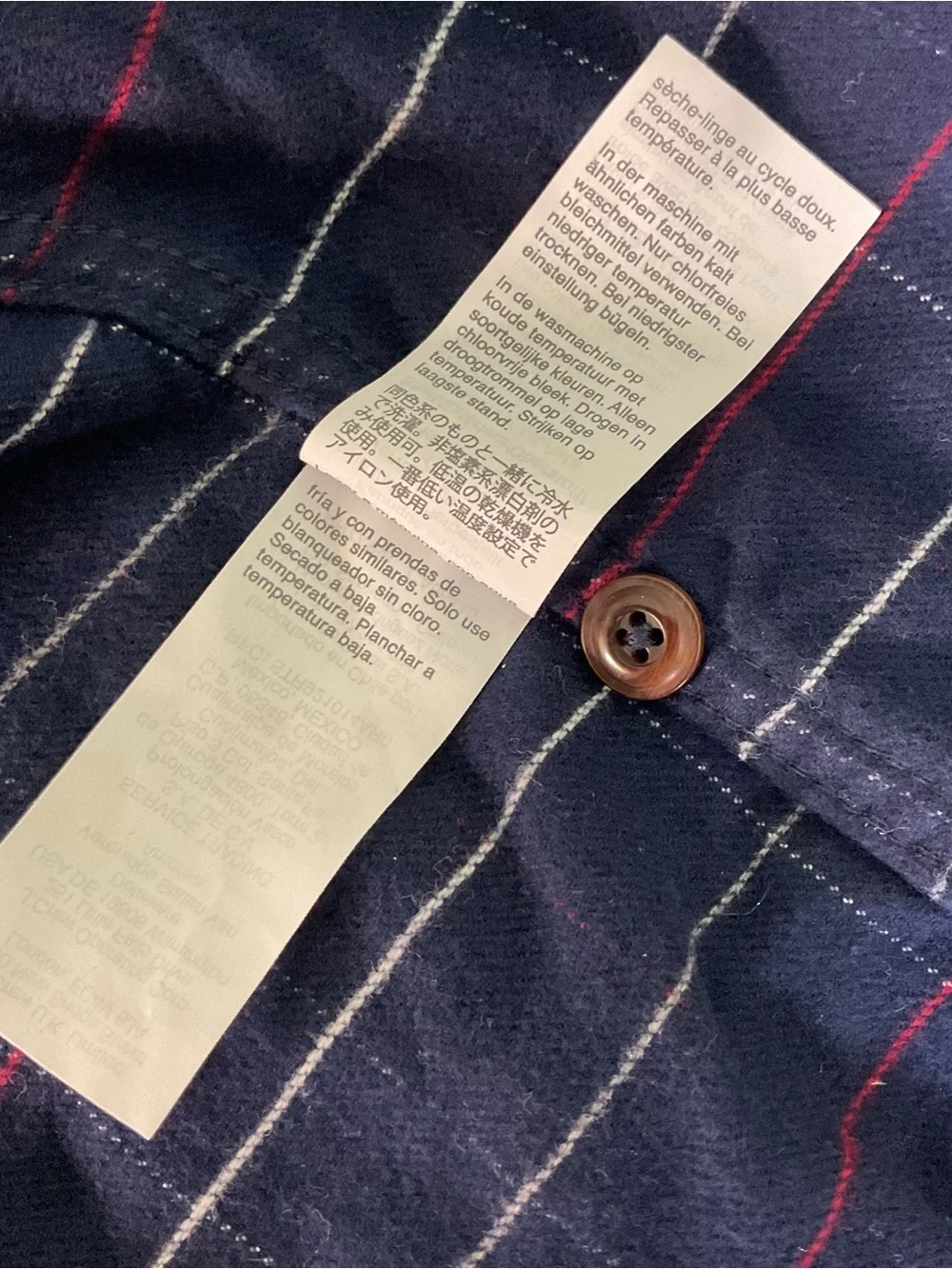 J. Crew Plaid Slim-fit Flannel Button-Up Top Size S
